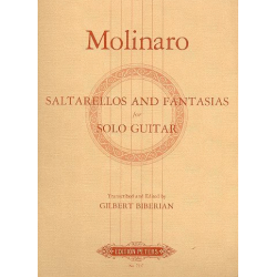 A Selection of Saltarellos and Fantasias : - Simone Molinaro