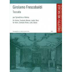 Toccata : für Violine, Cembalo und Bass - Girolamo Frescobaldi