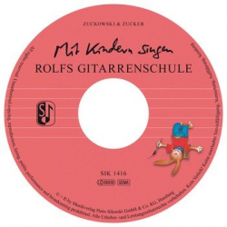 Mit Kindern singen - Rolfs Gitarrenschule (+CD) - Rolf Zuckowski