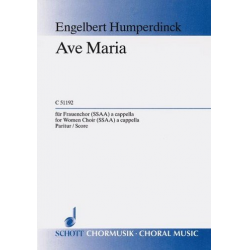 AVE MARIA : FUER FRAUENCHOR - Engelbert Humperdinck