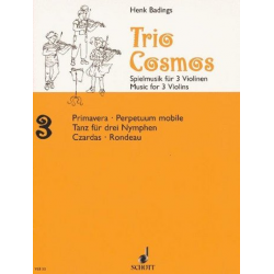 Cosmos Trio Nr.3 : für 3 Violinen - Henk Badings