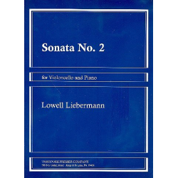 Sonata no.2 op.61 : for violoncello - Lowell Liebermann