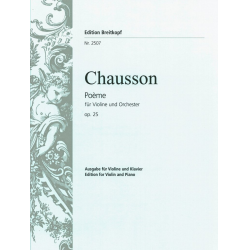 Poème Es-dur op. 25 - Ernest Chausson