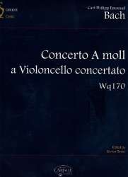 Concerto a-Moll WQ170 : für - Carl Philipp Emanuel Bach