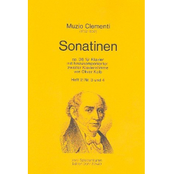 6 Sonatinen op.36 Band 2 für Klavier : - Muzio Clementi