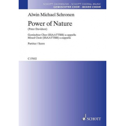 Power of Nature (SSAATTBB) - Alwin Michael Schronen