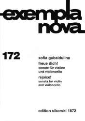 Freue dich : Sonate für Violine - Sofia Gubaidulina
