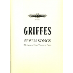 Seven Songs : medium to high voice - Charles Tomlinson Griffes
