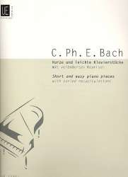 Kurze und leichte Klavierstücke - Carl Philipp Emanuel Bach