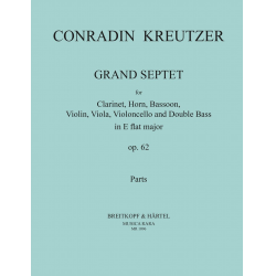 Grand Septet op.62 : for clarinet, horn, - Conradin (Konradin) Kreutzer