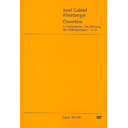 Ouvertüre op.18 : für Orchester - Josef Gabriel Rheinberger