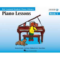 Piano Lessons Book 1 - Barbara Kreader