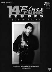 14 Blues & Funk Etudes - E-Flat Instruments (Alto Sax, Baritone Sax) - Bob Mintzer