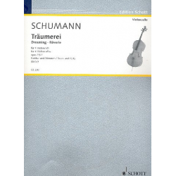 Träumerei op.15,7 : für 4 Violoncelli - Robert Schumann / Arr. Wolfgang Birtel