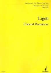 Concert romanesc : - György Ligeti