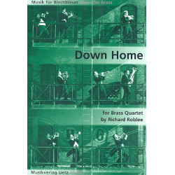 Down Home : for 2 trumpets, - Richard Roblee