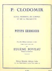Petits exercices : pour cornet ou - Pierre Clodomir