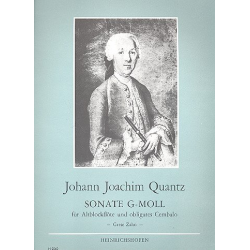 Sonate g-Moll : für Altblockflöte - Johann Joachim Quantz