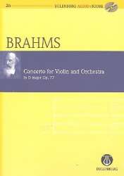 Konzert D-Dur op.77 (+CD) : für Violine - Johannes Brahms