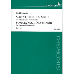 Sonate a-moll Nr.1 op.42 : für - Carl Reinecke
