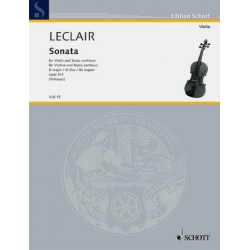 Sonate D-Dur Nr.3 op.9 : - Jean-Marie LeClair