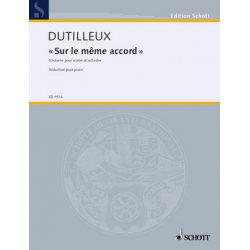 Sur le meme accord für Violine - Henri Dutilleux