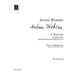 Kantate Nr.1 : für Chor und - Anton von Webern