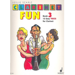 Clarinet Fun 3 (15 Easy Trios) - Leslie Searle