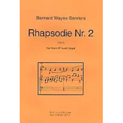 Rhapsodie Nr.2 : für Horn und Orgel - Bernard Wayne Sanders