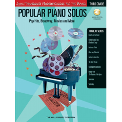 Popular Piano Solos - Grade 3 - Book/Audio - Glenda Austin