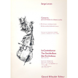 Concerto pour contrebasse et - Serge Lancen