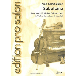 Säbeltanz : für Violine, Cello und Klavier -Aram Khachaturian
