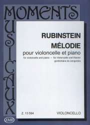 Melodie op.3,1 für Violoncello - Anton Rubinstein