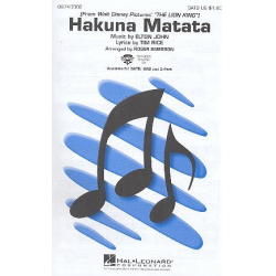 Hakuna Matata : for mixed chorus and - Elton John