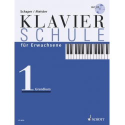 Klavierschule für Erwachsene (+CD) : -Heinz-Christian Schaper