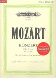 Konzert für Oboe und Orchester C-Dur KV 314 (285d) (1778) (Ausgabe für Oboe und Klavier mit CD - Wolfgang Amadeus Mozart