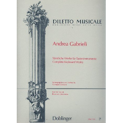 Sämtliche Werke für Tasteninstrumente Band 3 - Andrea Gabrieli