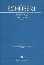 Messe Es-Dur D950 : für Soli, -Franz Schubert