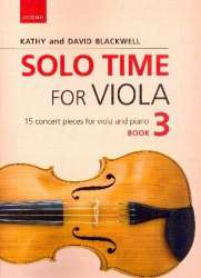 Solo Time vol.3 : - David Blackwell / Arr. Kathy Blackwell