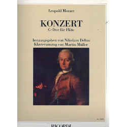 Konzert G-Dur für Flöte und -Leopold Mozart