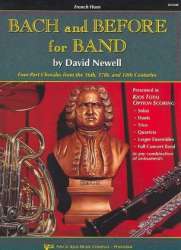 Bach and Before for Band - Book 1 - F-Horn -Johann Sebastian Bach / Arr.David Newell