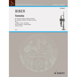 Sonate C-Dur Nr.4 für Trompete - Heinrich Ignaz Franz von Biber