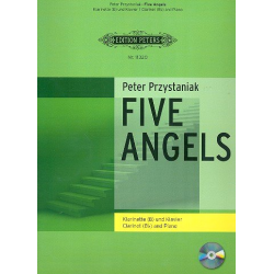 Five Angels (+CD) : für Klarinette und Klavier - Peter Przystaniak