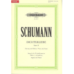 Dichterliebe op.48 : für Gesang (hoch) - Robert Schumann