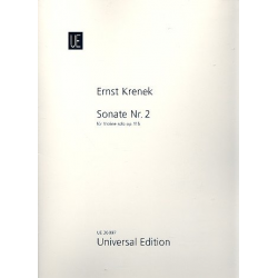 Sonate Nr.2 op.115 : für Violine - Ernst Krenek