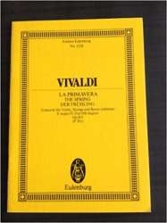 Die vier Jahreszeiten - "Der Frühling" E-Dur (Studienpartitur) - Antonio Vivaldi