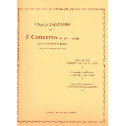 Concerto D-Dur Nr.3 op.18 : -Charles Davidoff