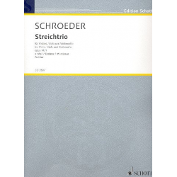 Streichtrio e-Moll op.14,1 : - Hermann Schroeder