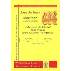 3 Quartette aus Método de Clarín : - José de Juan Martínez