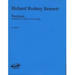 NOCTUARY : VARIATIONS ON - Richard Rodney Bennett